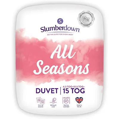 een productafbeelding van Slumberdown All Seasons dekbed