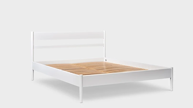 een afbeelding van eve sleep minimal bedframe zonder matras