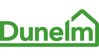 een klein logo van het merk Dunelm