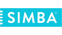 een klein logo van het merk Simba Sleep