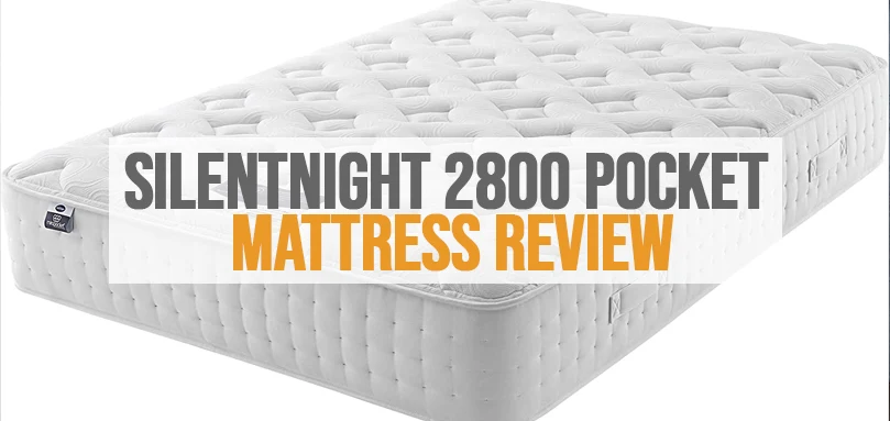 Uitgelichte afbeelding van Silentnight 2800 pocketgeheugenmatras voor kingsize matrassen.