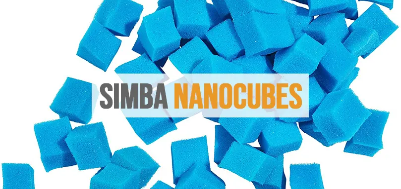 Uitgelichte afbeelding van Simba open celfoam nanokubussen.