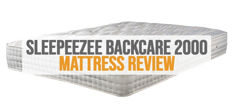 Uitgelichte afbeelding van Sleepeezee Backcare Ultimate 2000 Pocket matras review.