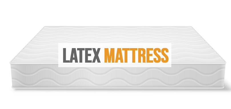 Afbeelding van latex matras.