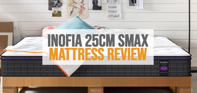 Uitgelichte afbeelding van Inofia 25 cm Smax matras review.