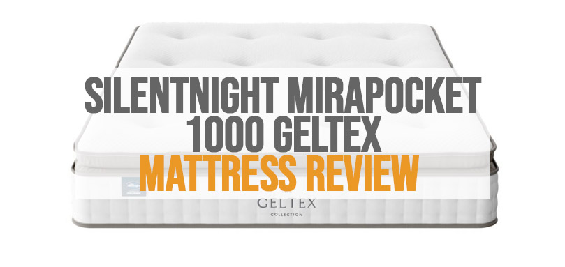 Uitgelichte afbeelding van Silentnight Mirapocket 1000 Geltex Matras Review.