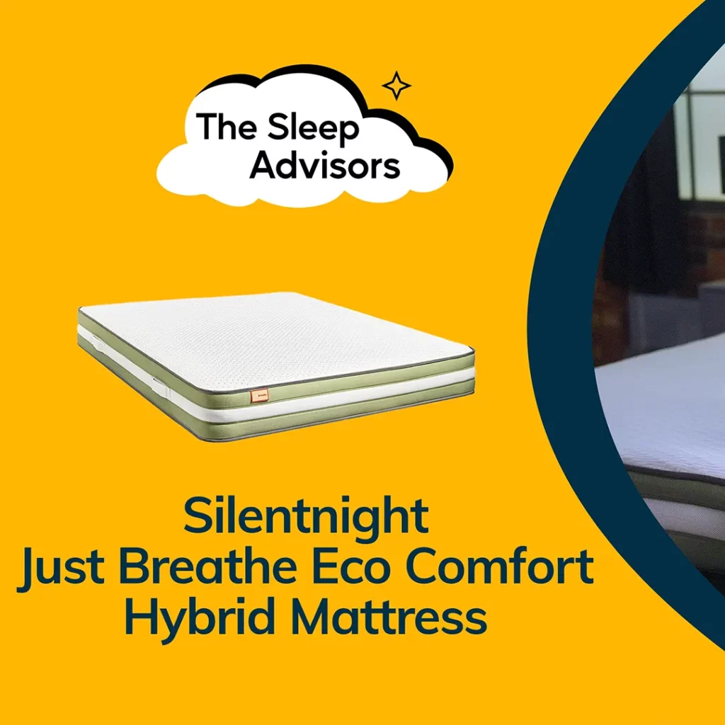 Afbeelding voor Silentnight Just Breathe Eco Comfort Hybride Matras Review