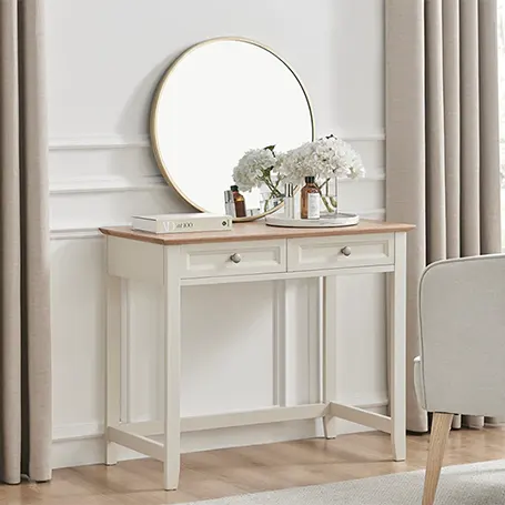 Edie Console Kaptafel in Crème